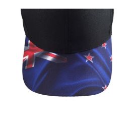 NZ Waving Flag Poly-Twill Cap