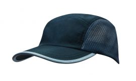 Sports Ripstop Cap with Bee-hive Mesh 