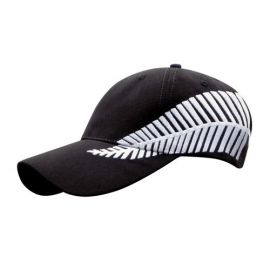 Embroidered Silver Fern Cap