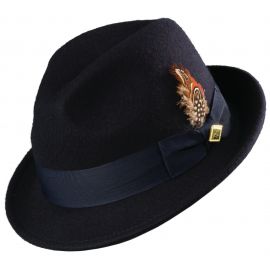 Stacy Adams Fedora - Navy S Only
